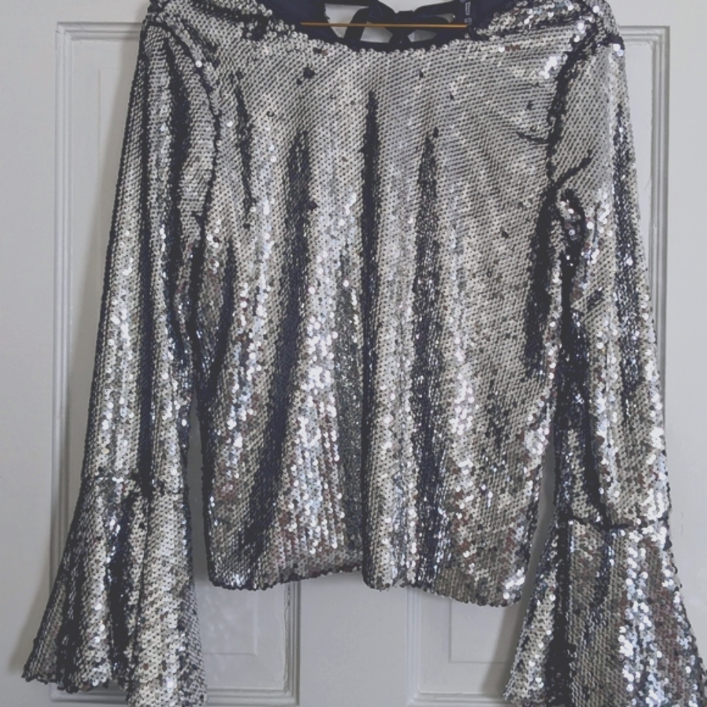Sequin top